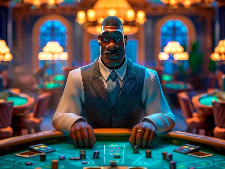মোবাইল গেমিং কার্ডের রঙিন বিন্যাস